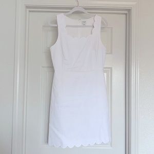 J. Crew Scallop Shift Dress
